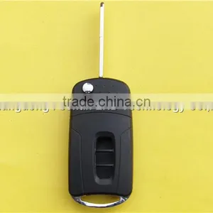 New Uncut Folding Flip Remote Key Shell Case Fob 3 Button for Chevrolet Captiva thumbnail-2