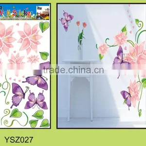 Cuatom Flower Wall Sticker,bathroom Waterproof Wall Sticker,wall Sticker Design thumbnail-4