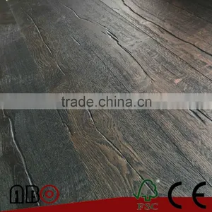 Antique Style Distressed CED Grade Oak Engineered Wooden Floor thumbnail-2