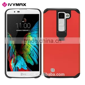 China Factory Wholesale Hybrid Combo TPU PC Cellphone Back Cover for LG K8/K350N/K8 LTE Cell Phone Case thumbnail-4