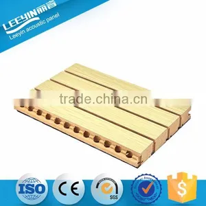 MDF Grooved Sound Absorbing Wall Paneling thumbnail-1
