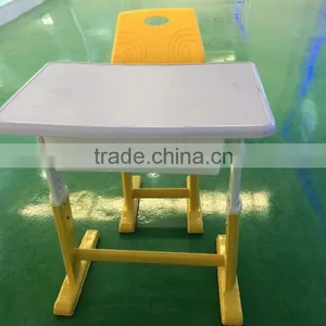 Modern School Desk and Chair School Furniture School Desk With Bench HXZY048 thumbnail-5