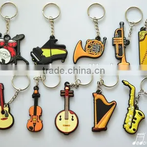 Made In China High End Quality and Competitive Price Customized Silicone Keychain thumbnail-1