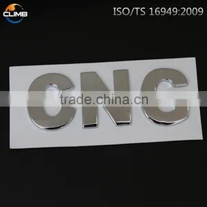 4mm 3d Stickers Chrome Car Custom Separated Letters /V6 Car Emblem thumbnail-6