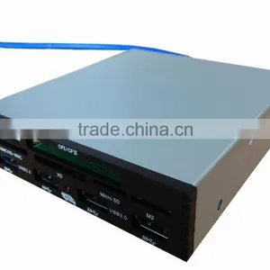 PCI-E 3.5" Internal Multi Memory Card Reader With 4 USB 3.0 Ports Combo HUB thumbnail-6
