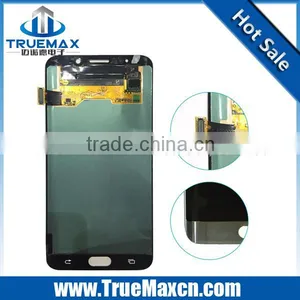 Phone Parts Screen Display for Samsung Galaxy S6 Edge+, for Samsung Galaxy S6 Edge Plus Lcd Assembly Digitizer Wholesale Quality Choice thumbnail-1