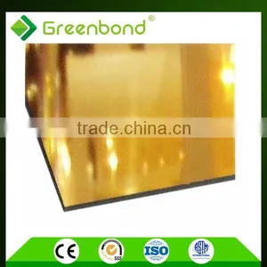 Greenbond Gold Mirror Fire Resistant Mdf Sheet Acm Panels thumbnail-1