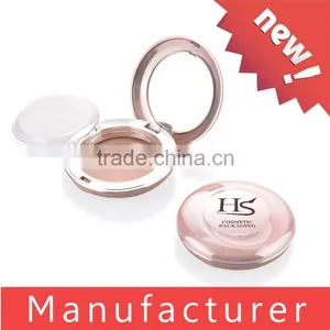Hot Sale Empty Shiny Empty Powder Compact With Mirror thumbnail-1