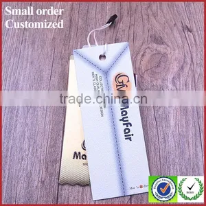 Custom Printed String Paper Hang Tags for Garment Jeans thumbnail-4