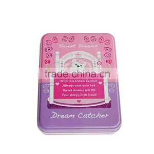 Rectangular, Pretty and Colorful Tin Box for Gift thumbnail-3