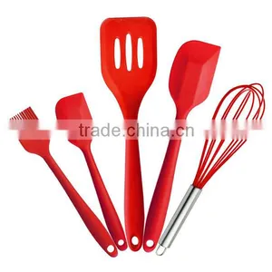 Set of Kitchen Silicone Utensil , Colorful Set of Kitchen Silicone Utensil , Safety Set of Kitchen Silicone Utensil thumbnail-1