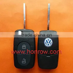 High Quality VW 2 Button Remote Key Shell Without Panic (1616 Battery Small Battery),VW Remote Key Blank,VW Key Case thumbnail-1