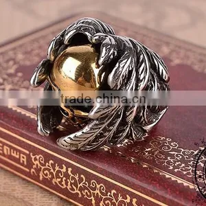 New Man's Titanium Steel Men'sThe Expendables Skull Ring thumbnail-2