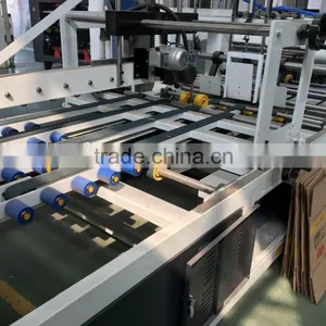 High Speed Automatic Corrugated Carton Box Stapler Stitching Folder Machine thumbnail-5