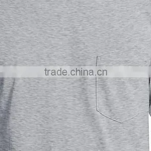 Men's Pocket Design Casual Bulk Long Sleeve T-shirts thumbnail-3