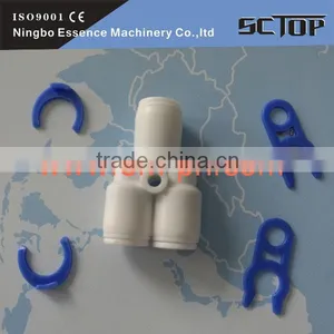 Tube Fittings Pneutop High Quality Straight Type Quick Connect Plastic Pneumatic Reducing Fitting thumbnail-2