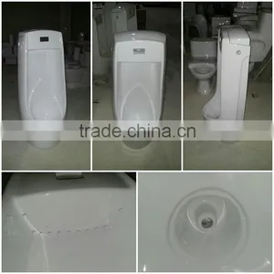 Big Size White Bathroom Modern Hotel Sensor Tall Stall Urinal thumbnail-3