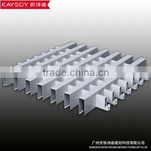 Metal Ceiling Design,open Metal Grid Aluminum Suspended Ceiling thumbnail-2