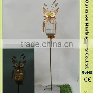 Garden Solar Owl Style Stick Light thumbnail-1