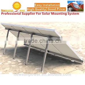 Flat Roof Solar Panel Mounting/Racking System(Adjustable Tilts System) thumbnail-1