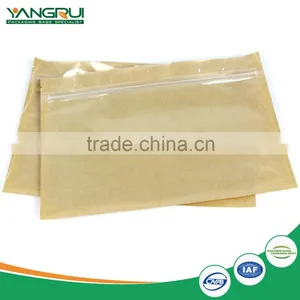 Three Side Sealing Kraft Paper Zipper Bags thumbnail-3
