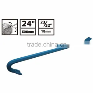 FIXTEC China High Quaity Carbon Steel Hand Tool as Seen on tv Wrecking Bar 600mm 24" thumbnail-1