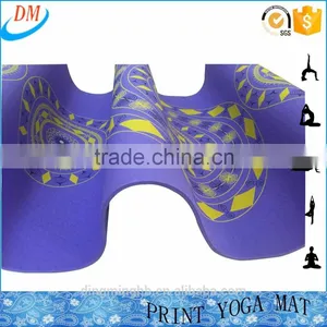 Good Design Full Color Print Flower Ceo-friendly TPE Yoga Mat for Yoga Silk Screen Print Digital Print thumbnail-5