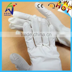 Hot Sale Purification White Nitrile Gloves Without Chemical Residue thumbnail-1