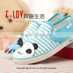 2015 Hot Sales High Quality China Woman Blue Shoes thumbnail-4
