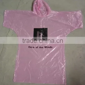 Emergency Rain Coat With Logo Print on it Promotional One Time Raincoat thumbnail-4