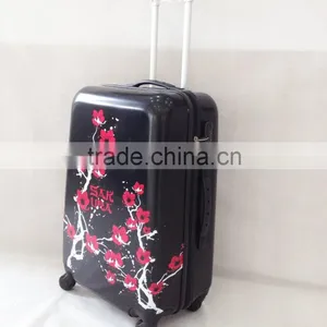 Beautiful Sakura Printed Designing Colorful Figures ABS+PC Trolley Luggage Case thumbnail-6