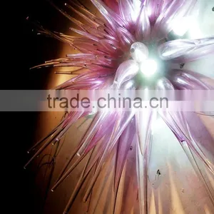 Hand Blown Glass Wall Decoration XO-20150702&Murano Glass Chandelier From Famous Chinese Glass Artist Mr Ou thumbnail-4