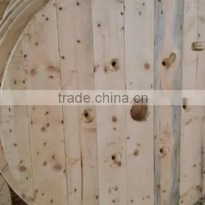 Solid Wood Cable Drum for Electrical Wire Cable 1400kg thumbnail-2