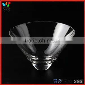 Glass Drinkware Type And Shot Glass Type Wholesale Hand Made Stemless Martini Glass thumbnail-1