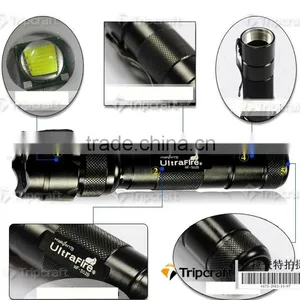 Waterproof c Ree Xm-l t6 Led Flashlight 502b High Power Police Flash Light thumbnail-6