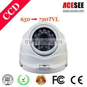 Vandalproof Metal Analog IR Dome Security Ball rc Submarine With Camera thumbnail-1