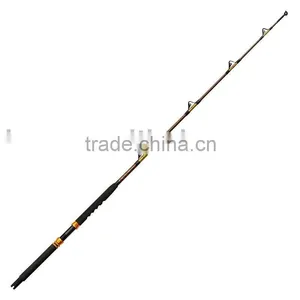 80lbs Fibre Glass Boat Fishing Rod With Roller Guides thumbnail-1