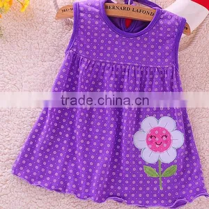 Baby Girls Lovely Summer Sleeveless Dress thumbnail-5