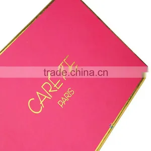 Custom Pink Cardboard Foil Stamped Box thumbnail-6