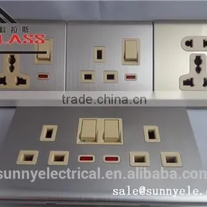 Brushed Stainless 45A AC Switch With Double Pole thumbnail-5