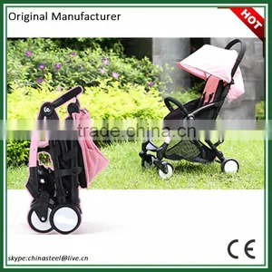 2016 Hot Sell Fashionable Bed Basketball Folding Baby Pushchair Portable Stroller With Best Quality Accept Paypal Payment thumbnail-4