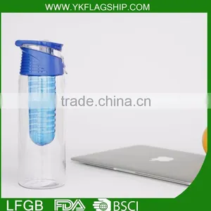 BPA Free Custom Plastic Joyshaker Water Bottle Opener,water Bottle Joyshaker Model With Infuser thumbnail-3