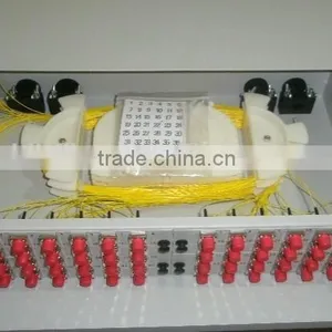 Ftth 12 Port Fiber Optic Patch Panel / Fiber Optic Distribution Box thumbnail-2