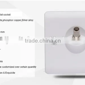 OEM Cheap Electrical White Bakelite Material 250v 10a tv Plug Socket thumbnail-2
