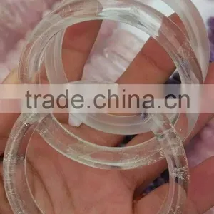 Wholesale Natural Beautiful Portable Clear Crystal Carving Bracelet thumbnail-3