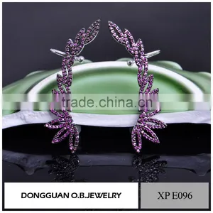 Brass Fashion Stud Earrings, Women Earrings,diamond Earrings Fashion Jewelry 2016 thumbnail-6
