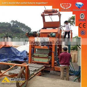 PLC Control QTJ5-20 Automatic Fly Ash Brick Making Machine thumbnail-1