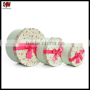 Custom Wholesale Luxury Flower Box Gift Box Packaging Round Flower Box thumbnail-1