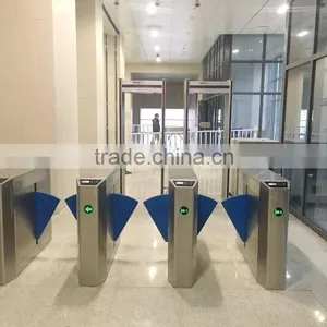 Wholesale Price Security Crowd Control Office Durable Flap Barrier With IR Sensors thumbnail-1