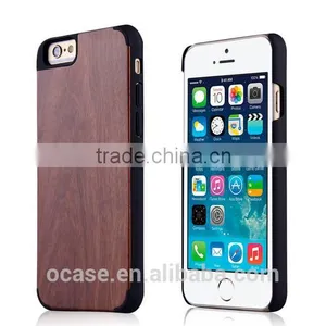 Wood Bamboo +PC Double Sided Case Without Battery for Iphone 5 Case. thumbnail-3